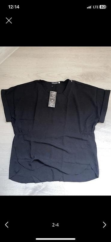 кофта белая: Новые женские футболки Цена 50 сом за 1 штук Количество 160 штук — 4