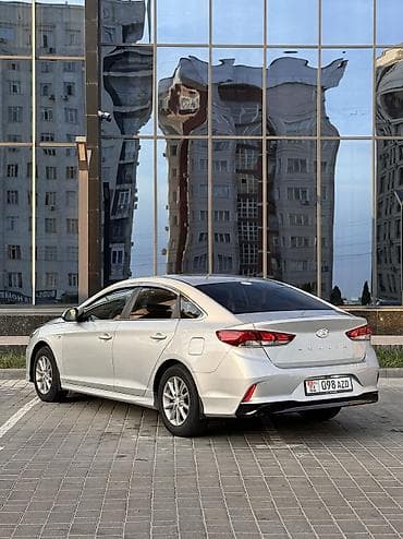 Транспорт: Hyundai Sonata: 2018 г., 2 л, Автомат, Газ, Седан — 5