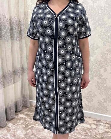 домашние халаты больших размеров: Халат, Хлопок, Турция, XS, S, M — 2