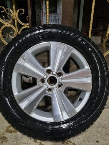 Колеса в сборе 235 / 60 / R 17, Всесезонная, Б/у, 1 шт, Легковые, Литые, отверстий - 5