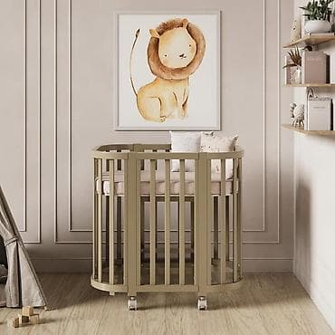 Люлька, Колыбель, Дерево, цвет - Бежевый