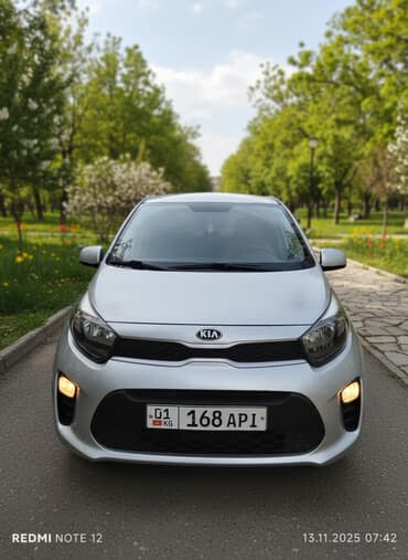 авто из кореи в наличии в бишкеке: Kia Morning: 2018 г., 1 л, Автомат, Бензиновая, Хэтчбэк — 1
