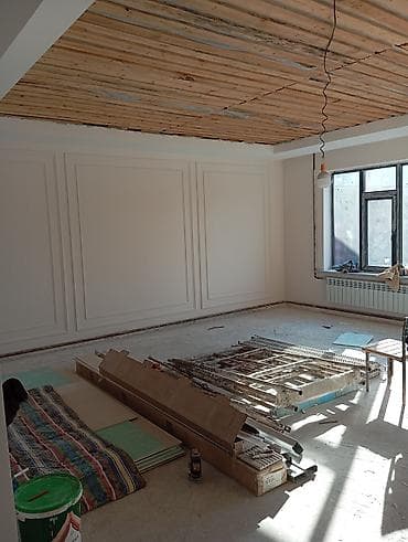 Штукатурка стен, Шпаклевка стен, Шпаклевка потолков | Акриловая вода эмульсия Больше 6 лет опыта