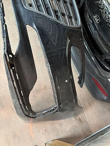 Автозапчасти: Бампер Hyundai, Б/у, Оригинал — 2