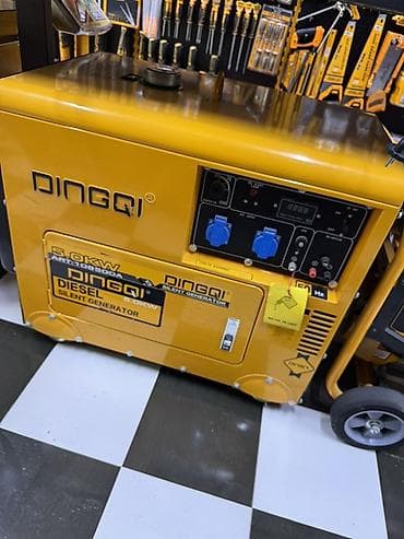oil: Дизельный генератор DINGQI Silent Generator 5.0 kW (ART: 10B500A) - — 1