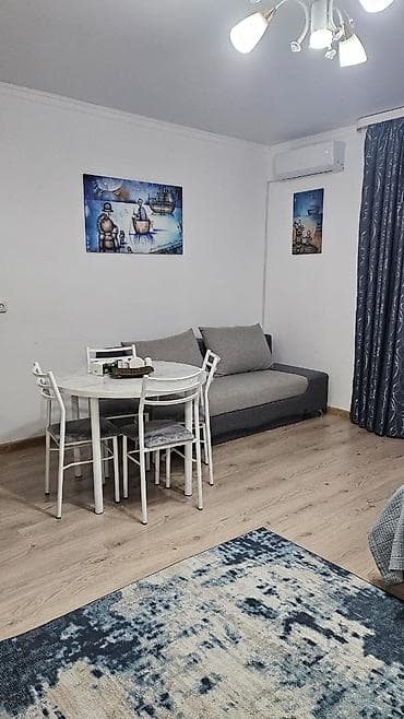 kant flat: Сдаётся уютная студия с современным интерьером. Планировка и мебель — 2