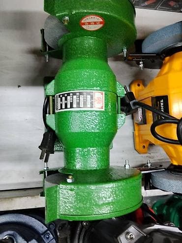 нож точилка: Настольный электрический точильно-шлифовальный станок (двухсторонний) — 1