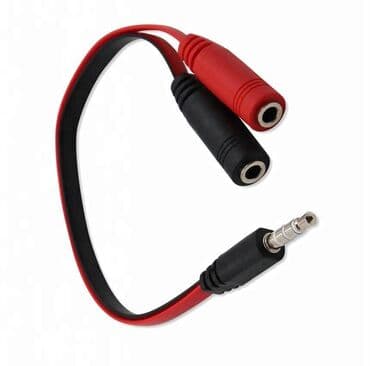 Переходник для наушников 3.5 Jack (M) - 3.5 Jack (female) + 3.5 Jack at lalafo.kg Переходник для наушников 3.5 Jack (M) - 3.5 Jack (female) + 3.5 Jack