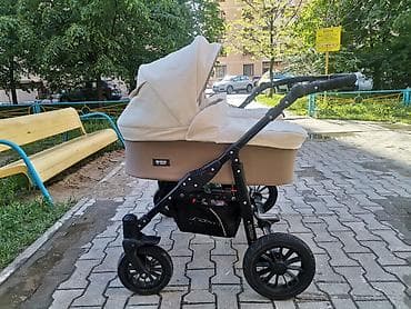 Коляскалар: Коляска для двойни RIKO Basic (2 в 1) - Формат «бок о бок»: две — 5