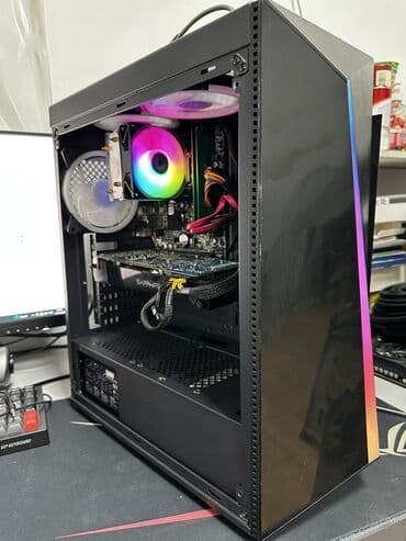 компьютер игровой: Компьютер, ядер - 4, ОЗУ 4 ГБ, Для несложных задач, Б/у, Intel Core i5, HDD + SSD — 3