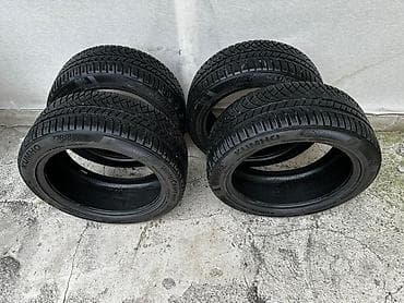 Транспорт: Шиналар 245 / 45 / R 18, Кыш, Колдонулган, Комплект, Жол тандабастар (АТ/МТ), Kumho — 1