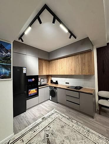 Квартиры: 2 комнаты, 55 м², Элитка, Элитка, 13 этаж, Дизайнерский ремонт — 3