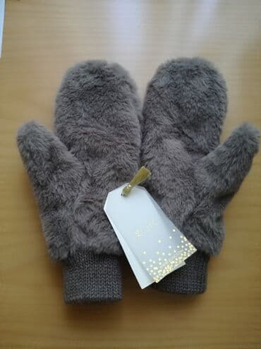 Шарф, Новый, Женские, цвет - Серый