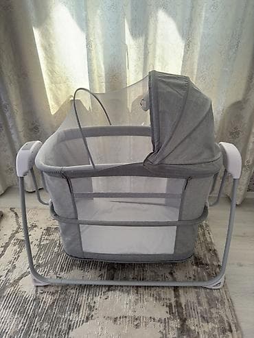 радионяня цена бишкек: Люлька, Колыбель, Металл, цвет - Серый — 4