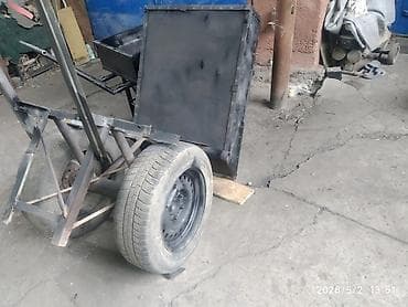 Үй жана бакча үчүн баардык: Бакча жана курулуш дөңгөлөк жана араба, Болот, Эки дөңгөлөктүү — 2