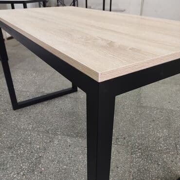 купить офисный стол бу: Стол лофт дуб сонома 120х60х75 Эмерек 312 Лофт Хай-тек Бишкек — 3