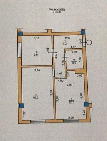 2х: 2 комнаты, 49 м², Элитка, 5 этаж, Евроремонт — 9