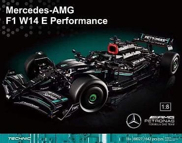 конструктор машина: Конструктор Mersedes AMG F1 в масштабе 1:8 ⚡️⚡️⚡️ Размер 26 × 63 × — 1