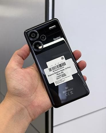 redmi 13 с: Redmi, Redmi Note 13 Pro Plus, Колдонулган, 512 ГБ, түсү - Кара, Бөлүп төлөө менен, 2 SIM, eSIM — 3
