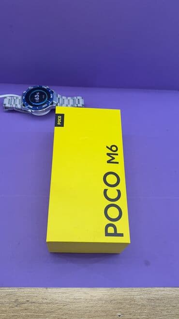 рассрочка бытовая техника бишкек: Poco M6, Б/у, 256 ГБ — 2