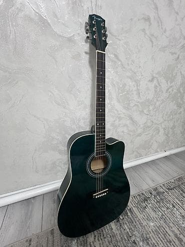 Акустическая гитара Fencyin, корпус дредноут с вырезом (cutaway), цвет
