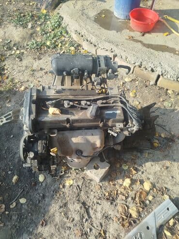 скутеры мопеды: Бензиновый мотор Hyundai 2005 г., 1.6 л, Б/у, Оригинал, Япония — 1