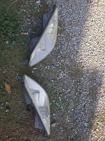 оригинальные расходные материалы 40 фотобумага: Комплект передних фар Mitsubishi 2003 г., Оригинал, Япония — 1