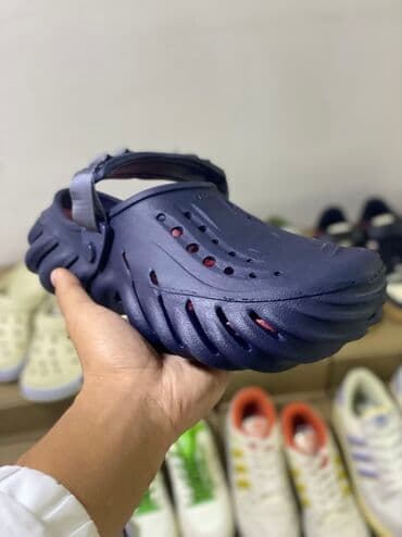 кроксы крокс crocs: Лёгкие сабо/кроксы с вентиляцией и ремешком - Модели: классические — 3