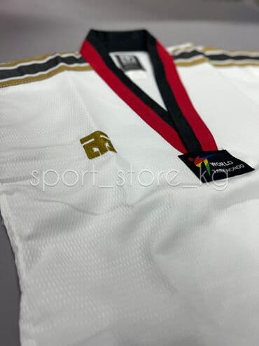 форма добок для тхэквондо: Кимоно Motto (добок) для занятий тхэквондо WTF из смешанной ткани — 3