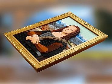 lego kirpich stanok: 🖼️ LEGO Art Mona Lisa (31213) Легендарный шедевр Леонардо да Винчи в — 3