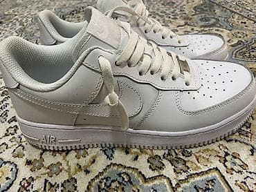 Туфли: Мужские кроссовки, 42, Nike, Новый, цвет - Белый, Самовывоз, Бесплатная доставка, Платная доставка — 2