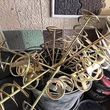 насадка для фризера: Металлические насадки-миксеры для строительного раствора — 1