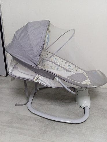 Люлька, Качалка, Металл, цвет - Серый