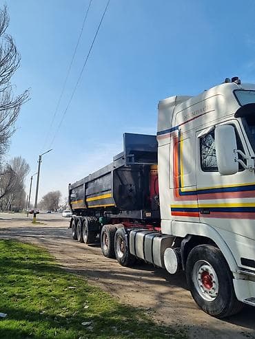 прицепы для грузовых автомобилей б у: Тягач, Volvo, 1997 г., Самосвал — 6