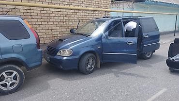 четырехколесный скутер с кабиной: Kia Carnival: 2003 г., 2.9 л, Механика, Дизель, Минивэн — 2