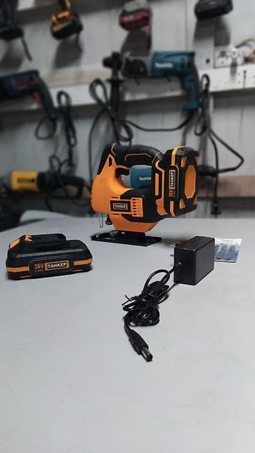 Пилы: Аккумуляторный лобзик ТАНКЕР 36V Новый Полный комплект Доставка — 3