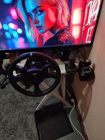 игровой стол для пк: Игровой комплект для гонок и симуляторов pxn v99 в хорошем рабочем — 1