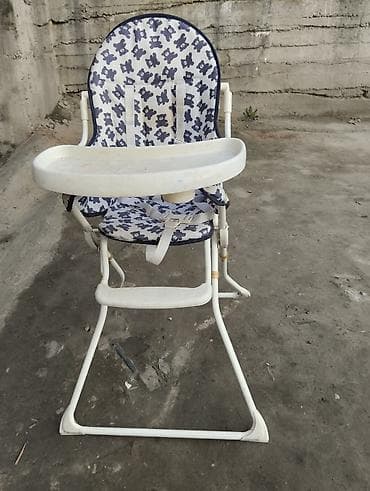Детские стулья: Стульчик для кормления, Другой бренд, Металл, Другой вид, цвет - Белый — 2