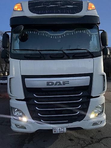 Тягач, DAF, 2016 г., Тентованный