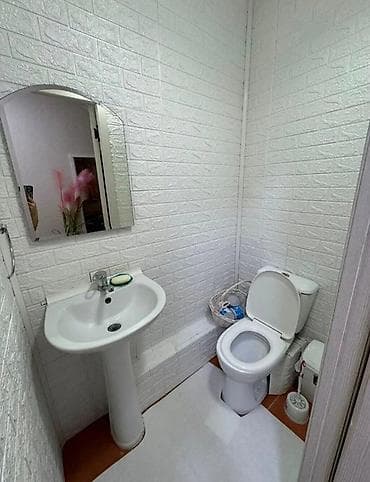 binar: 3 комнаты, 83 м², Кок-Жар мкр 105 серия, 2 этаж, Косметический ремонт — 4