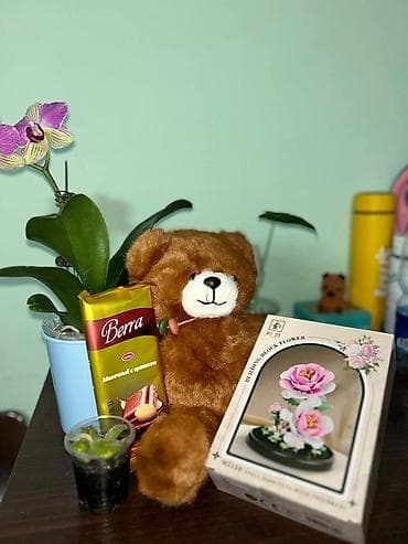 бу пчелка: Подарочный набор с мягкими игрушками и сладостями. Состав: - Плюшевый — 3