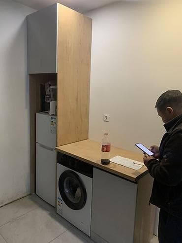 проектировка кухонной мебели: Корпусная мебель на заказ под ключ - Кухни: современный угловой — 9