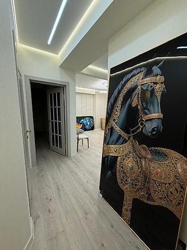 40: 2 комнаты, 65 м², ул. Московская / Турусбекова Элитка, 11 этаж, Дизайнерский ремонт — 7