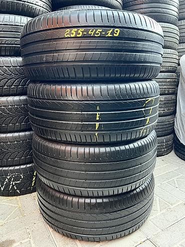 Шины 255 / 45 / R 19, Лето, Б/у, Комплект, Германия, Pirelli