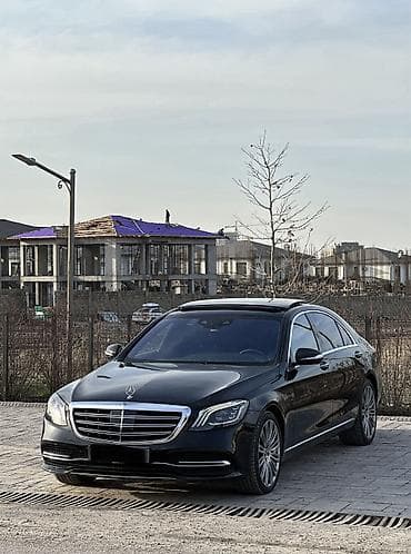 16 на мерс: Mercedes-Benz S-Class: 2018 г., 4 л, Автомат, Бензин, Седан — 4