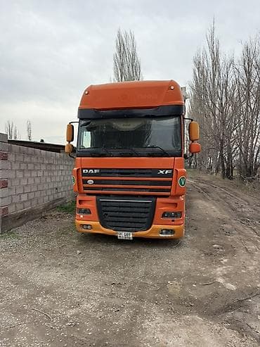 фура тентовка: Прицеп, DAF, Тентованный — 6