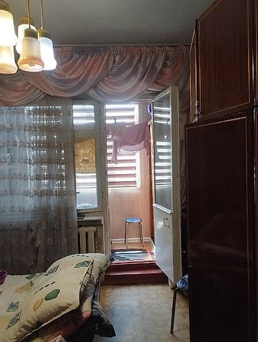105: 2 комнаты, 51 м², Кок-Жар мкр 105 серия, 3 этаж, Требуется ремонт — 4