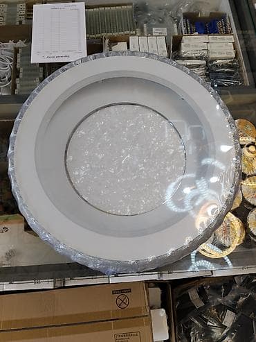 study lamp: Светодиодный потолочный светильник (накладной), круглый - Диаметр — 1