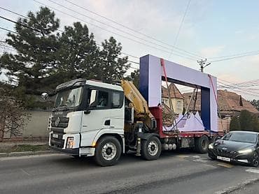 Автокран кызматтары: Услуги манипулятора (бортовой автомобиль с краном) - Перевозка и — 4
