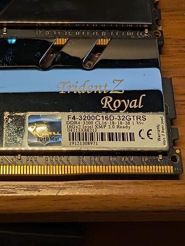 intel xeon e31290 v2: Оперативная память (RAM) для ПК, Б/у, G.SKILL, 32 ГБ, DDR4, 3200 МГц — 2